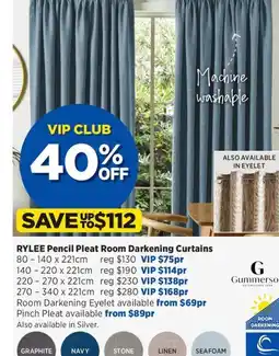 Spotlight Room Darkening Eyelet offer