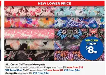 Spotlight Chiffon offer