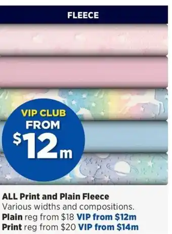 Spotlight Print Fleece offer