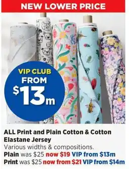 Spotlight Print Elastane Jersey offer