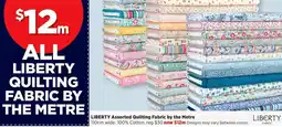 Spotlight LIBERTY Assorted Quilting Fabric by the Metre offer