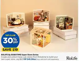 Spotlight ROLIFE BY ROBOTIME Super Store Series offer