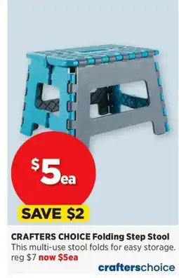 Spotlight CRAFTERS CHOICE Folding Step Stool offer