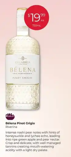 Porters Bélena Pinot Grigio Riverina offer