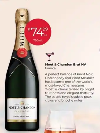 Porters Moet & Chandon Brut NV France offer