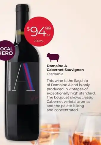 Porters Domaine A Cabernet Sauvignon Tasmania offer