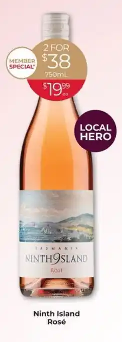 Porters Ninth Island Rosé offer