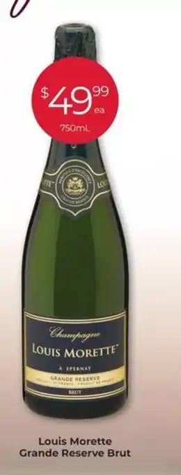 Porters Louis Morette Grande Reserve Brut offer