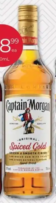 Porters Captain Morgan Original Spiced Gold offer