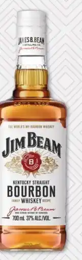 Porters Jim Beam White Label Bourbon offer