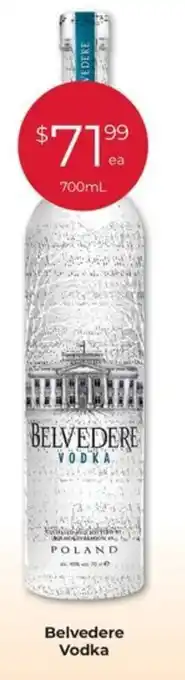 Porters Belvedere Vodka offer