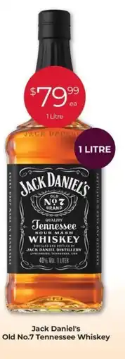 Porters Jack Daniel's Old No.7 Tennessee Whiskey offer