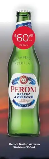 Porters Peroni Nastro Azzurro Stubbies 330mL offer