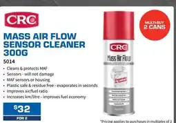 Burson Auto Parts Mass Air Flow Sensor Cleaner 300g offer