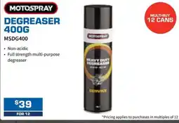 Burson Auto Parts Degreaser 400g offer