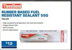 Burson Auto Parts Rubber Based Fuel Resistant Sealant offer