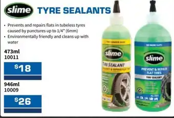 Burson Auto Parts Tyre Sealants offer