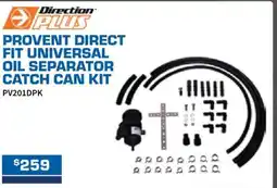 Burson Auto Parts Provent Direct Fit Universal Oil Separator Catch Can Kit offer