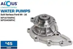 Burson Auto Parts Water pumps suit various ford 99 - 16 offer