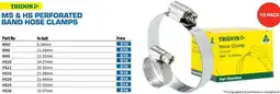 Burson Auto Parts Ms & hs perforated band hose clamps offer