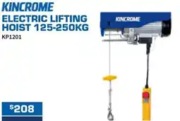 Burson Auto Parts Electric lifting hoist offer