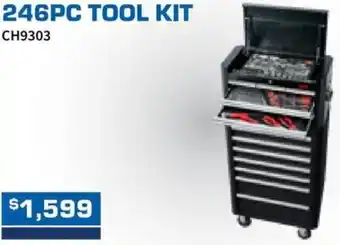 Burson Auto Parts 246pc tool kit offer