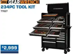 Burson Auto Parts Gw gearwrench 234pc tool kit offer