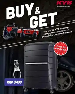 Burson Auto Parts Kyb offer