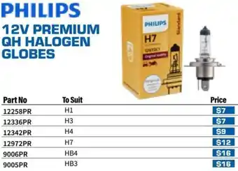 Burson Auto Parts 12v premium qh halogen offer