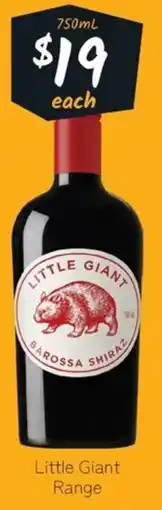 Cellarbrations Little Giant Range offer