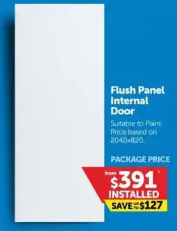 Doors Plus Flush Panel Internal Door offer