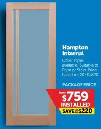 Doors Plus Hampton Internal offer