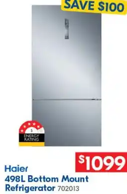 Betta 498L Bottom Mount Refrigerator offer