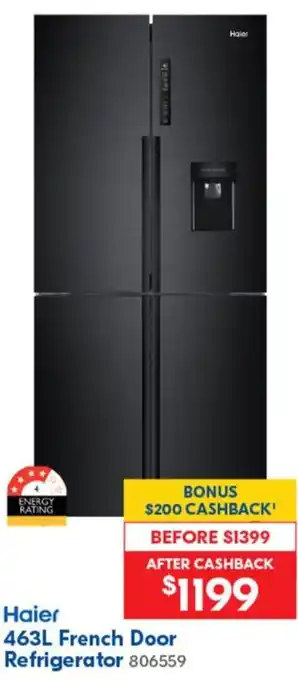 Betta 463L French Door Refrigerator offer