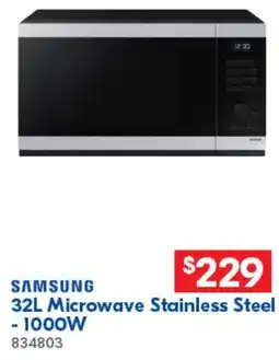 Betta Microwave Stainless Steel 34L Sensor Cook offer