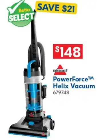 Betta PowerForce Helix Vacuum offer