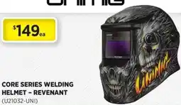 Gasweld Tool Centre Core series welding helmet - revenant offer