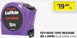 Gasweld Tool Centre Ezy-read tape measure 8m x 25mm offer