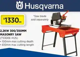 Gasweld Tool Centre Masonry saw offer