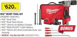 Gasweld Tool Centre M12 Rivet Tool Kit offer