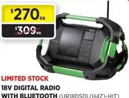 Gasweld Tool Centre 18v digital radio with bluetooth offer