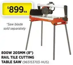 Gasweld Tool Centre Rail tile cutting table saw offer