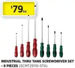 Gasweld Tool Centre Industrial thru tang screwdriver set offer