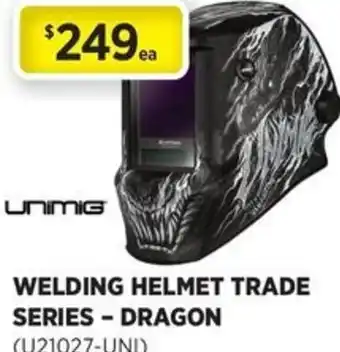 Gasweld Tool Centre Welding helmet trade series dragon offer