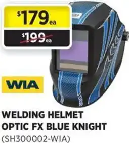 Gasweld Tool Centre Welding helmet optic fx blue knight offer