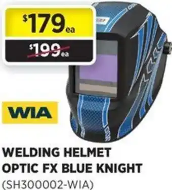 Gasweld Tool Centre Welding helmet optic fx blue knight offer