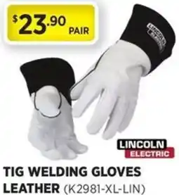 Gasweld Tool Centre Tig welding gloves leather offer