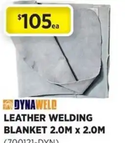 Gasweld Tool Centre Leather welding blanket offer