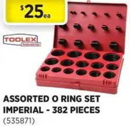 Gasweld Tool Centre Assorted o ring set imperial offer