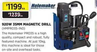 Gasweld Tool Centre 920w 35mm magnetic drill offer